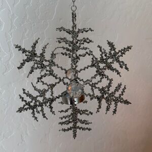 ❄️Hanging Snowflake Tea Lite Holder